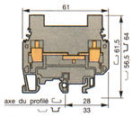 Illustration on heavy duty switch terminal block, current transformer circuits