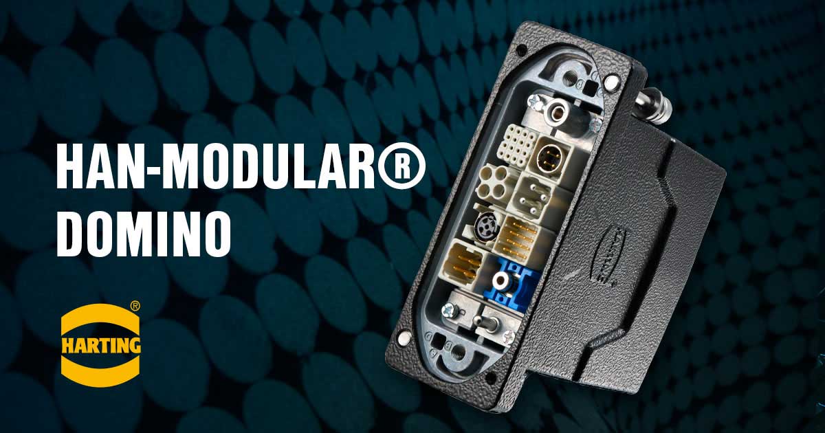 HAN-Modular Domino fra Harting finner du hos OEM Automatic AS