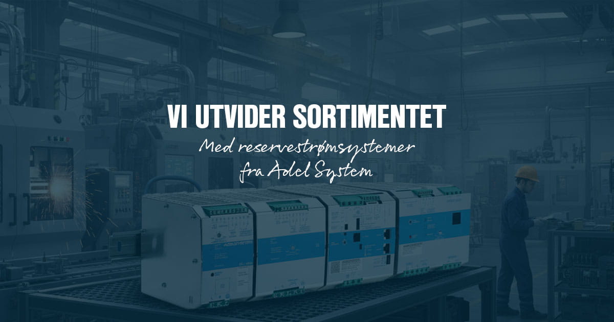 Nytt samarbeid med Adel System