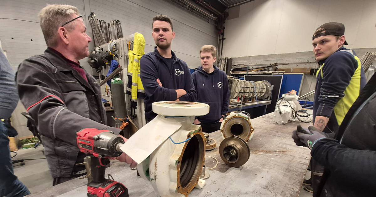 Opplæring hos PTG med Hermetic