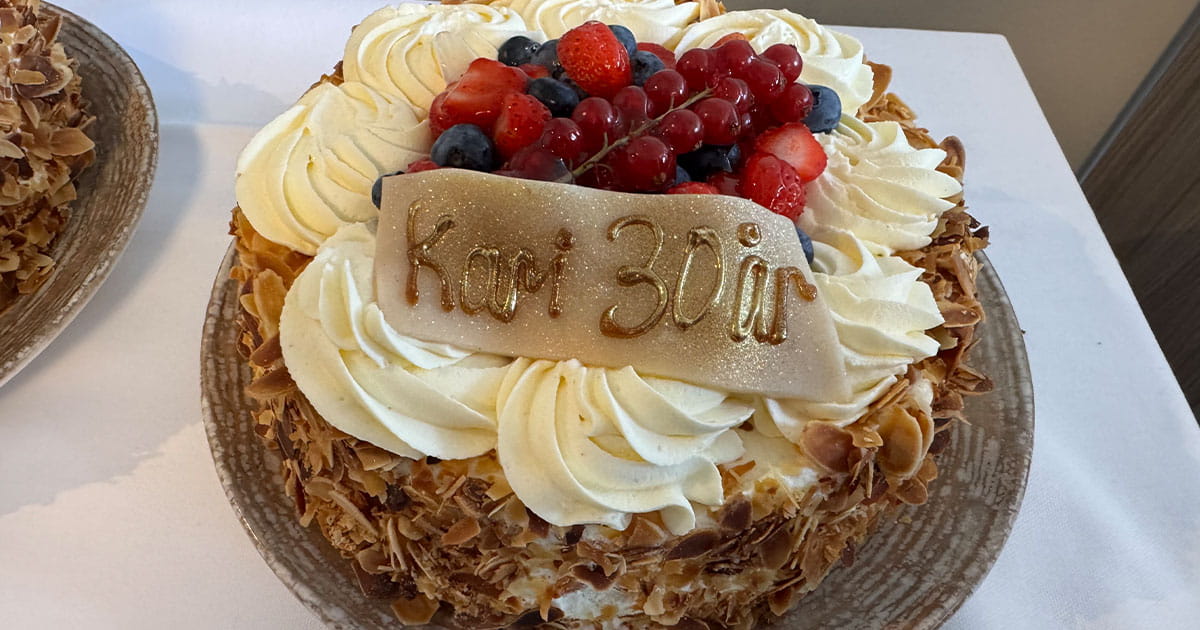 30 år med Kari kake