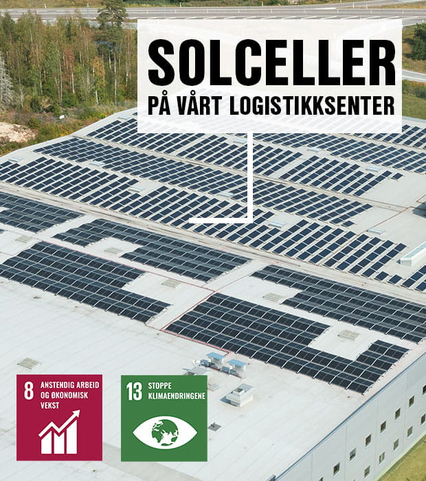 Flere solceller og redusert strømforbruk