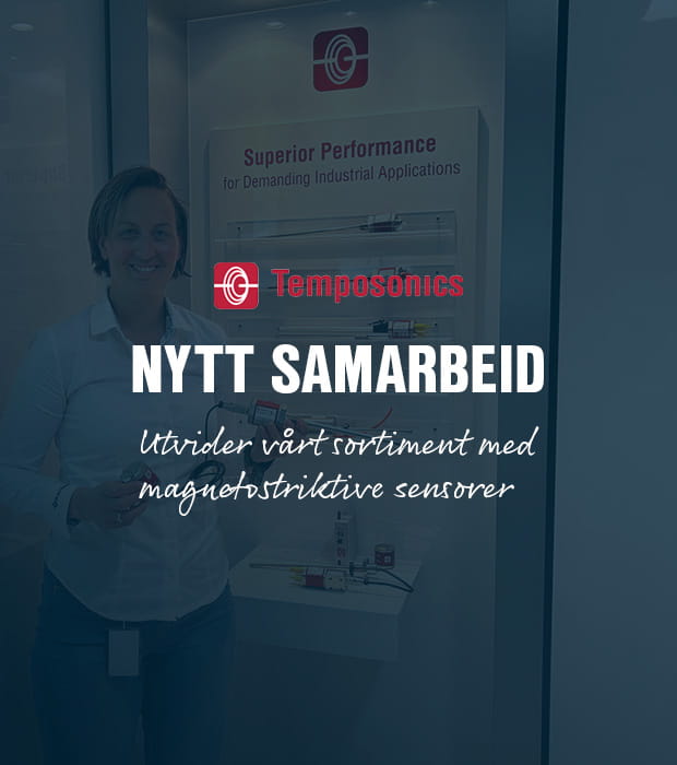 Nytt samarbeid med Temposonics