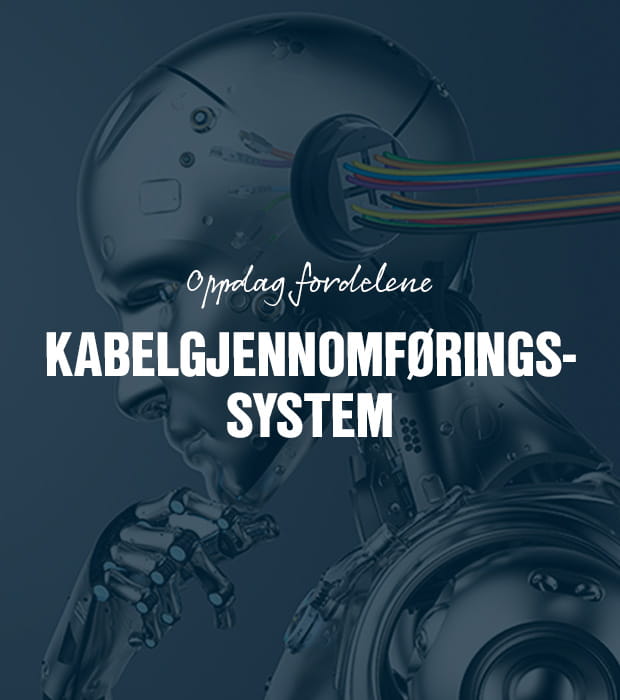 Kabelgjennomføring conta clip