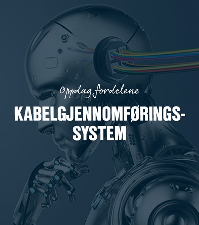 Kabelgjennomføring conta clip