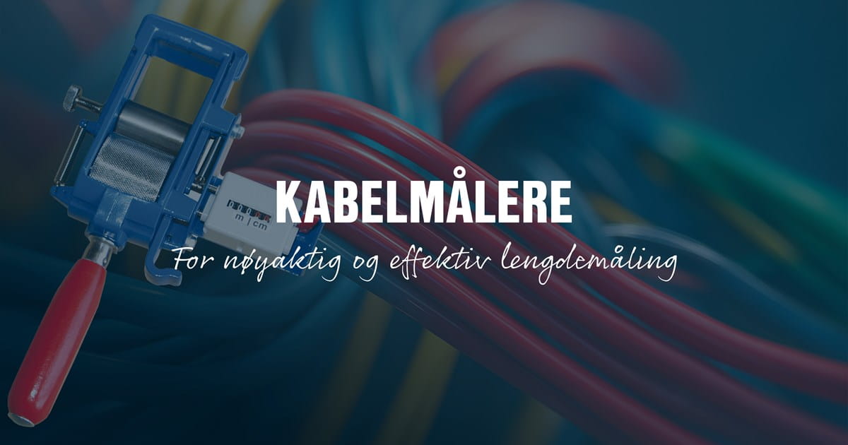 Nøyaktig lengdemåling med kabelmålere fra Vetter
