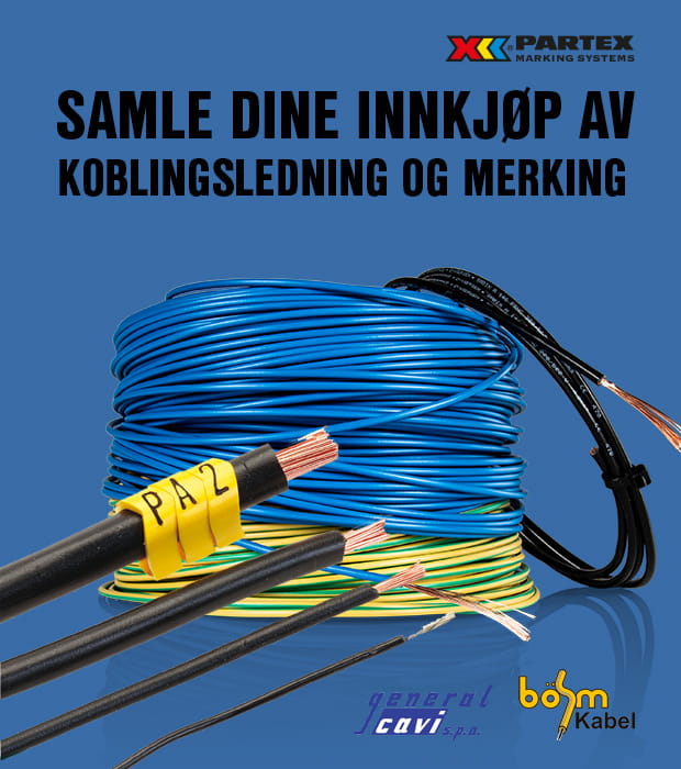 Koblingsledning og merking fra OEM Automatic AS