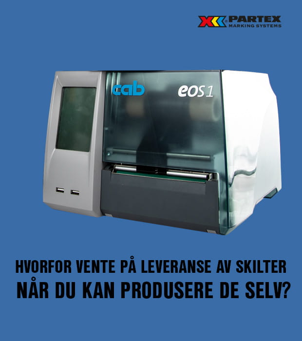 EOS2 merkemaskin fra Partex