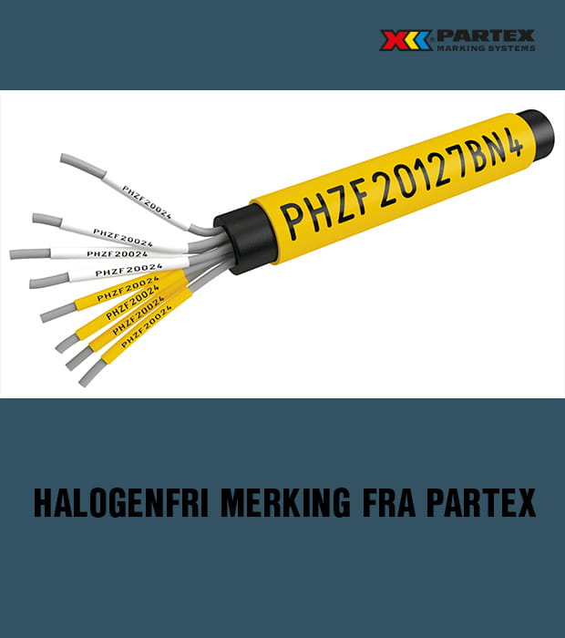 Halogenfri merking