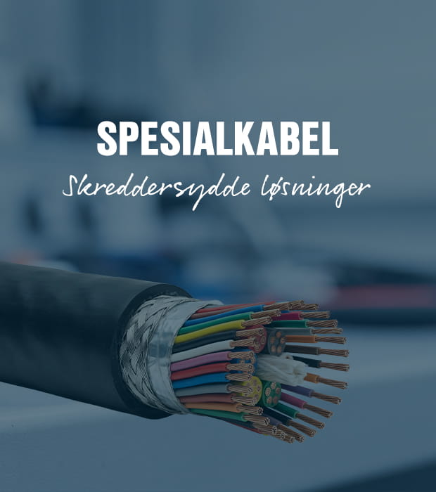 Skreddersydd kabel