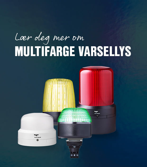 Multifarge varsellys