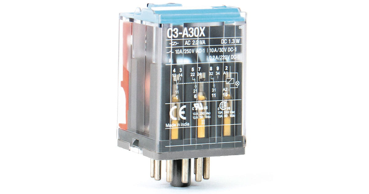 Elektromekanisk relé fra ComatReleco