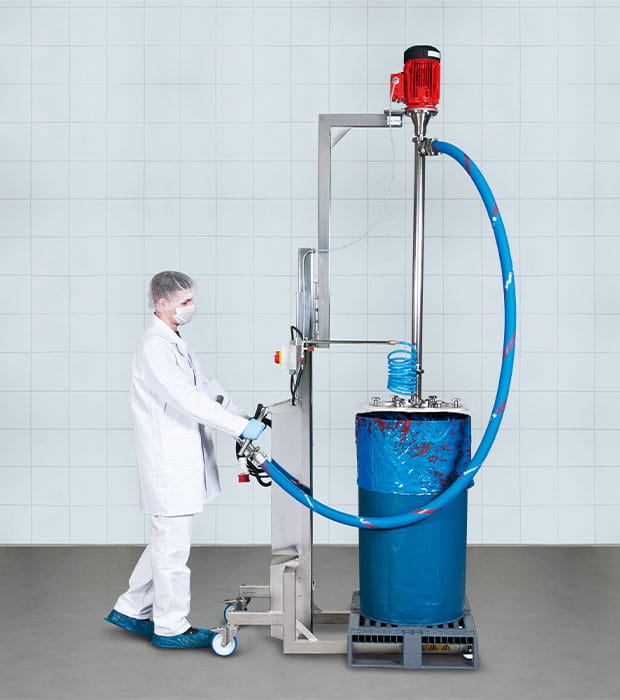 Næringsmiddelpumper fra Flux