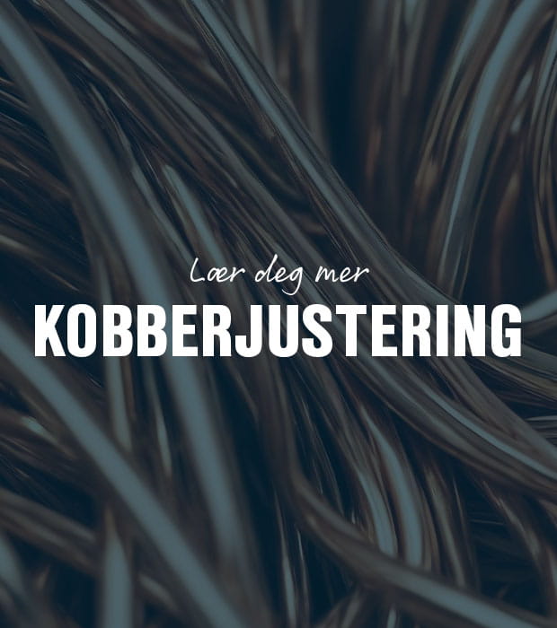 Kobberjustering kabel