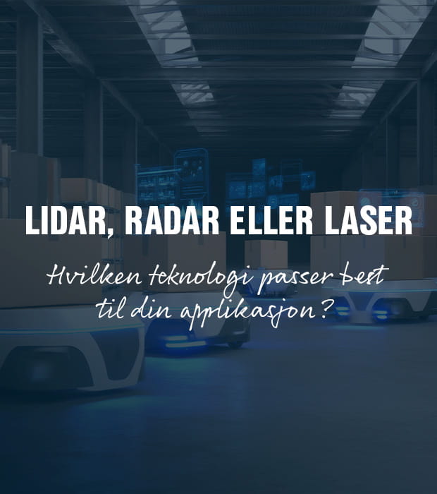Lidar, radar eller laser?