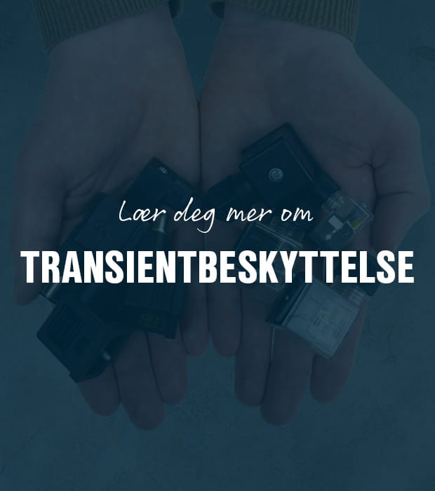 Transientbeskyttelse og riktig kabeltype for DIN-kontakter