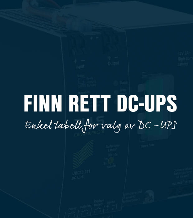 DC UPS Buffer times