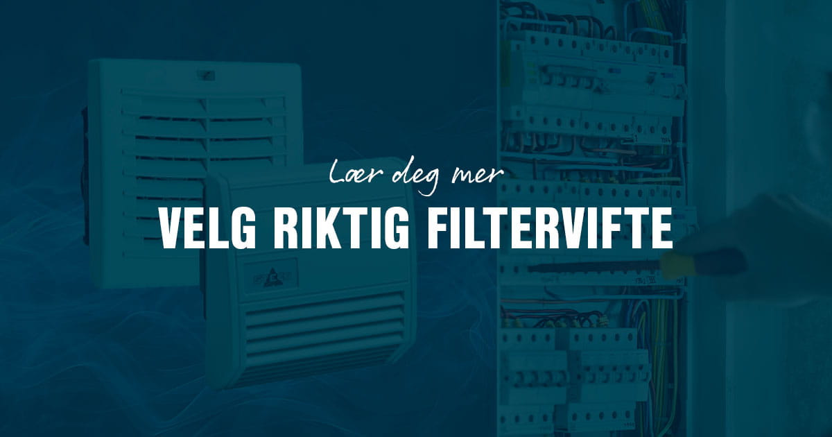 Velg riktig filtervifte Stego
