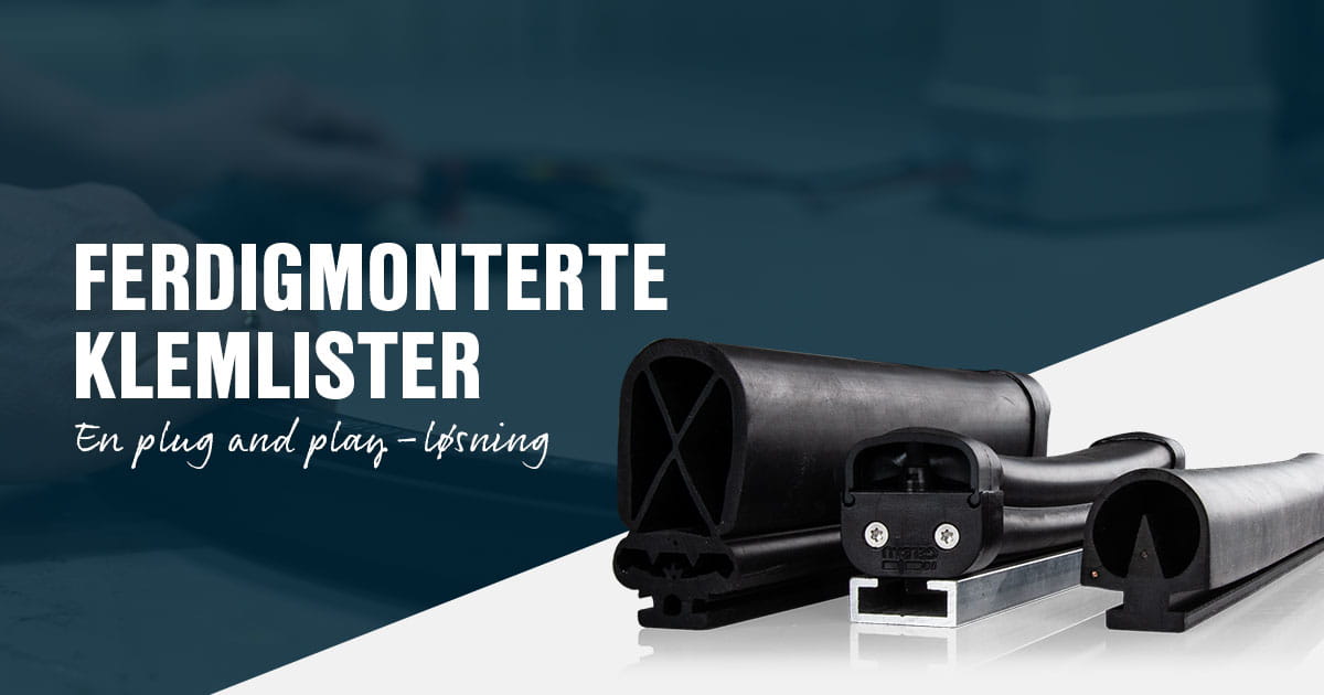 Ferdigmonterte klemlister