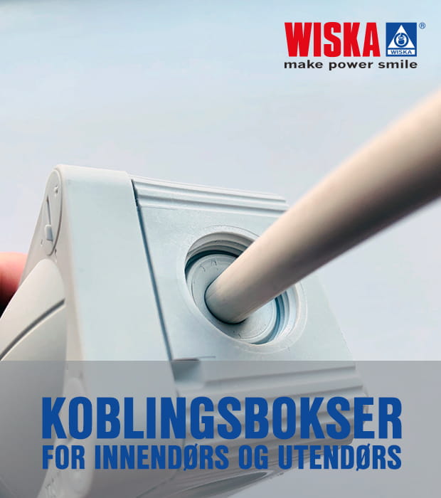 COMBI-koblingsbokser fra Wiska