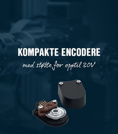 Kompakte encodere med støtte for opptil 30V fra US Digital