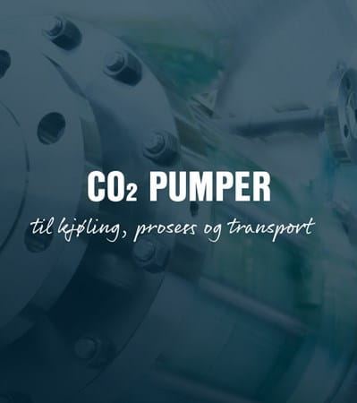 CO₂ pumper for sikre og lukkede systemer