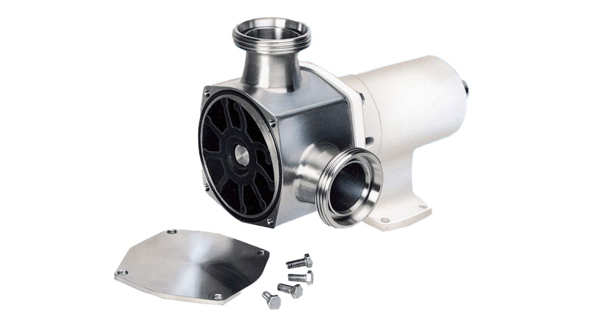 Fleksibel impellerpumpe