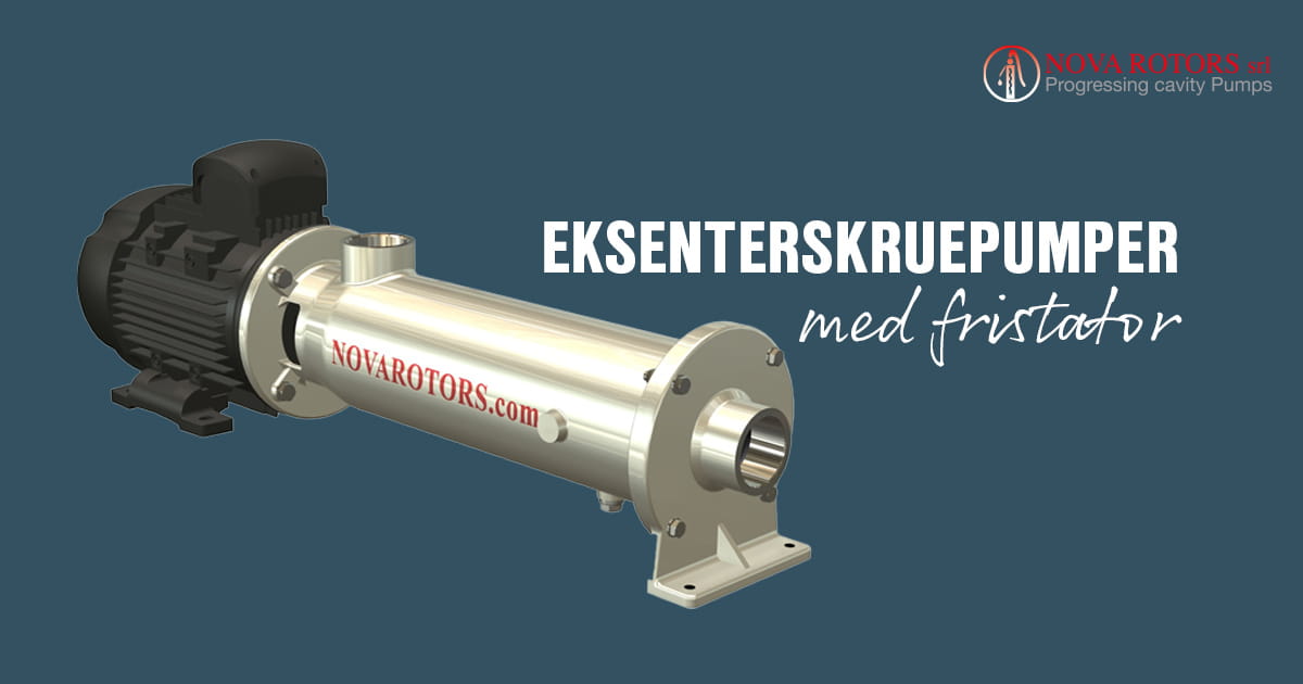 Eksenterskruepumper