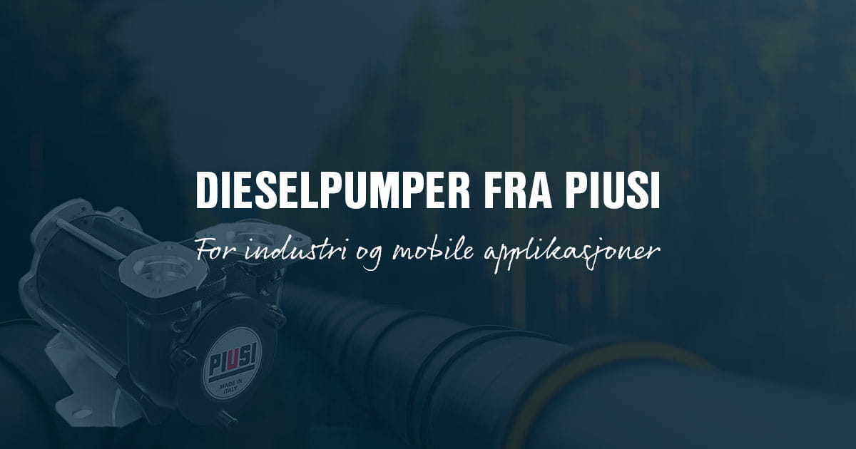 Piusi dieselpumper
