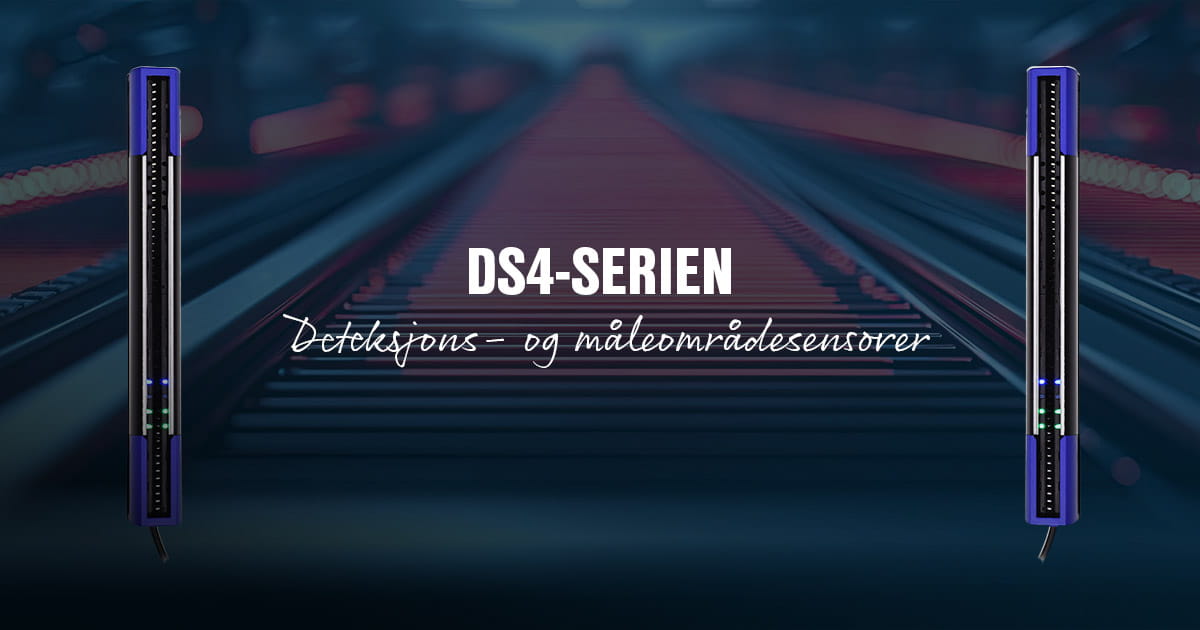 Deteksjon og måleområdesensorer fra Datasensing