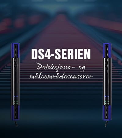 Deteksjon og måleområdesensorer DS4