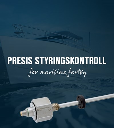 Styringskontroll for båter fra Temposonics
