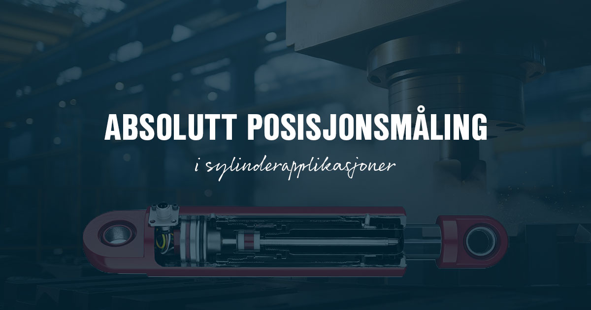Absolutt posisjonsmåling i sylinderapplikasjoner