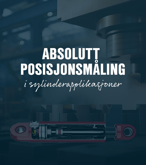 Absolutt posisjonsmåling i sylinderapplikasjoner med Temposonics
