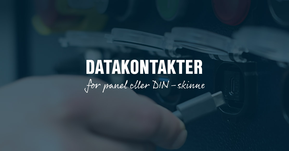 Datakontakter fra Lutze