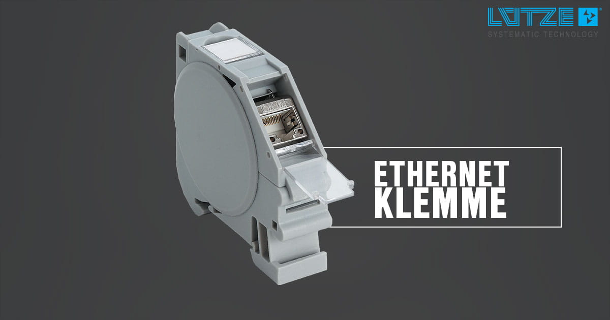 Ethernetklemme fra Lütze
