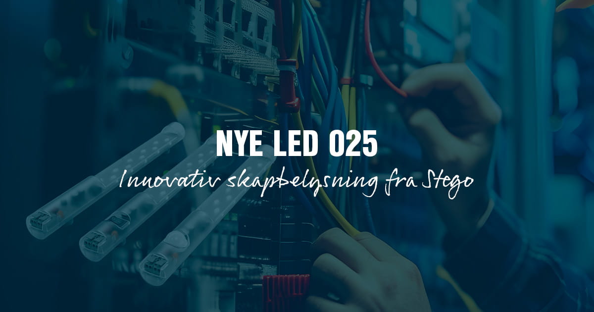 LED025 skapbelysning fra Stego