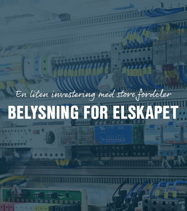Belysning til elskap  fra Stego
