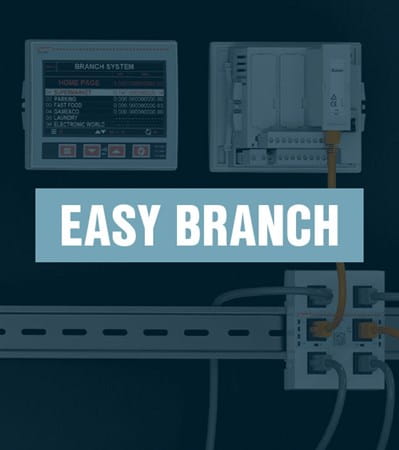 Optimaliser målinger i elektriske skap med Easy Branch - mål opptil 99 forskjellige punkter samtidig med kun én kostnadseffektiv enhet.