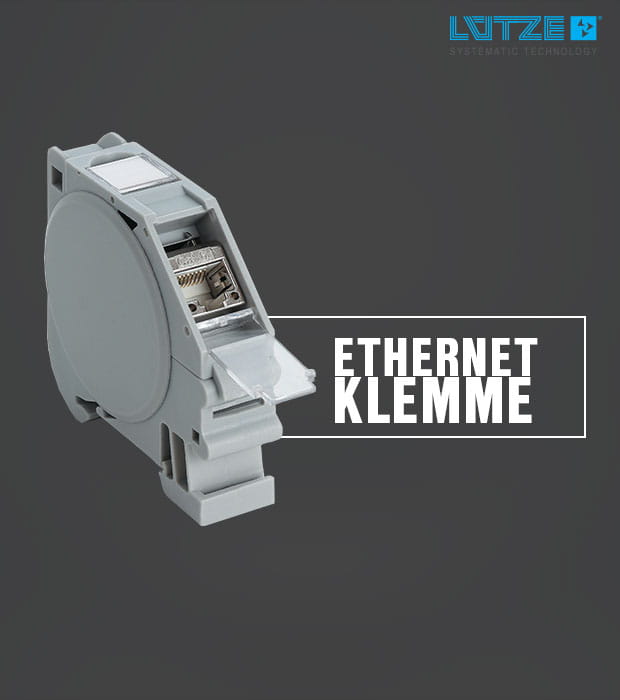 Ethernetklemme fra Lütze