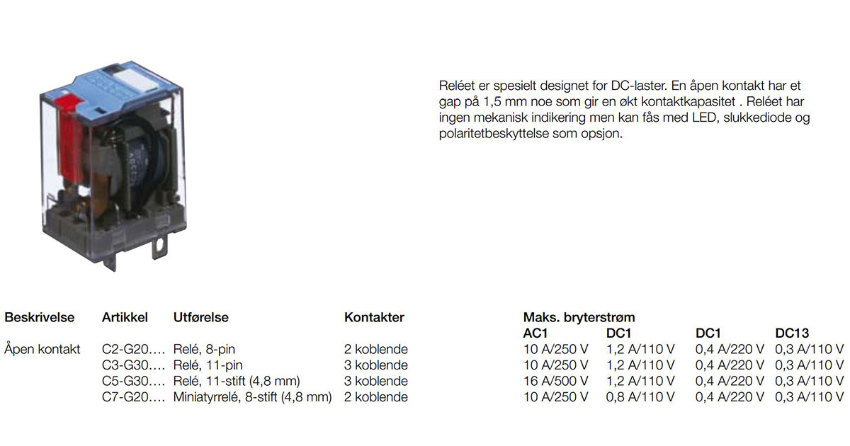 Applikasjonsguide ComatReleco 2