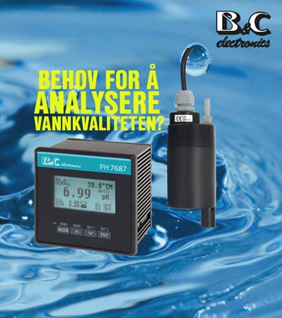 Vannanalyse med BC Electronic