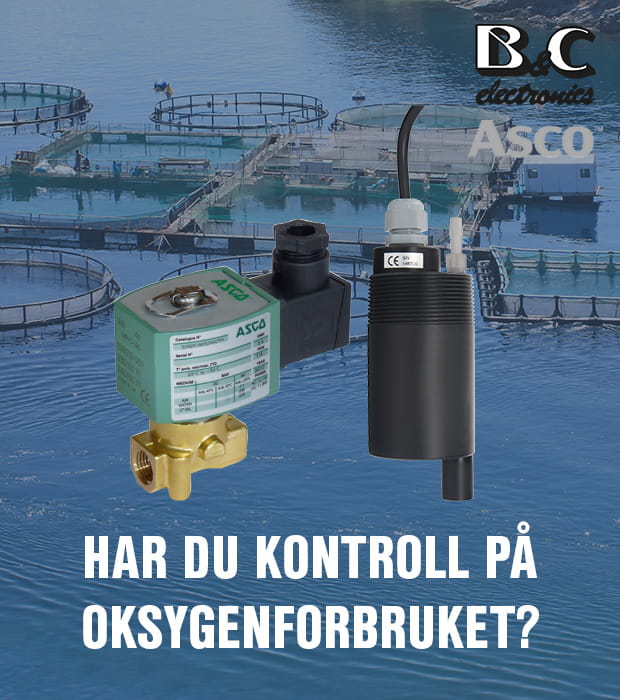 Oksygenforbruk oppdrettsanlegg