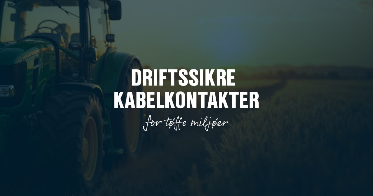 Driftssikre kabelkontakter fra Molex