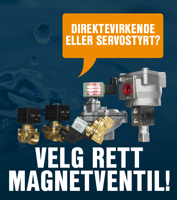 Velg rett magnetventil