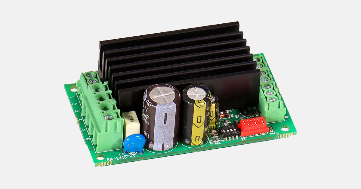 EM-241C DC-motorstyring
