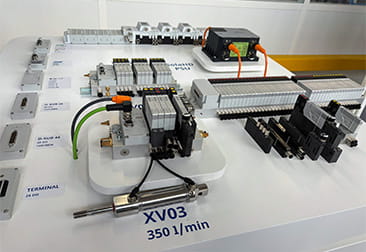 Eksempel på Emerson ventilterminal