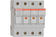 Sikringsholder for 8,5x31,5, 3-pol + Neutral, Indikator