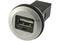 Har-port USB-kontakt 2.0  silver