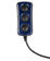 Betjeningstablå 3-knapper blå kabel ned